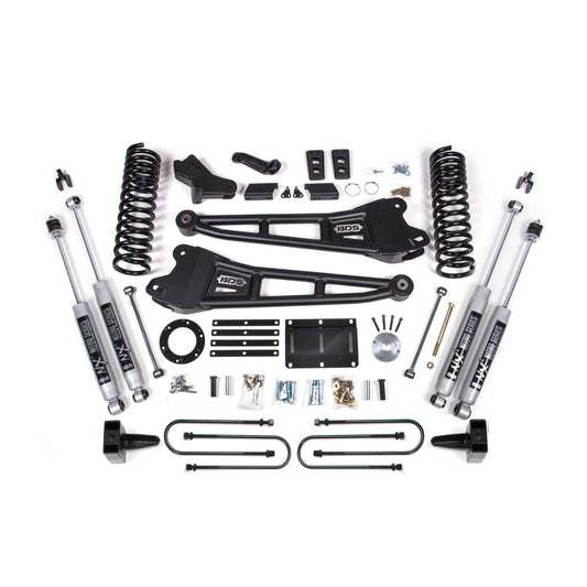 BDS Suspension | 6 Inch Lift Kit w/ Radius Arm Ram 3500 13-18 4WD Diesel Fox 2.0 Performance Shocks | BDS2104FS