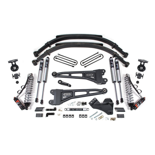 BDS Suspension | 5 Inch Lift Kit w/ Radius Arm FOX 2.5 Coil-Over Conversion Performance Elite Ford F250/F350 Super Duty 23-24 4WD Diesel Leaf Springs 2.0 Performance | BDS2208FPE