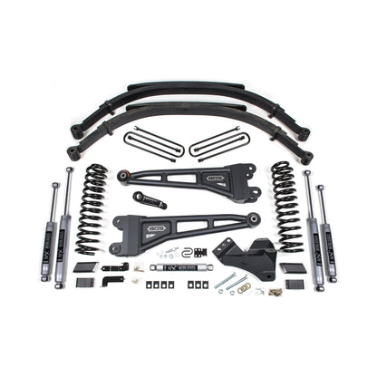 BDS Suspension | 5 Inch Lift Kit w/ Radius Arm Ford F250/F350 Super Duty 23-24 4WD Diesel Leaf Springs NX2 Nitro | BDS2208H
