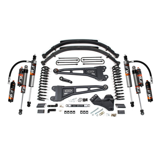 BDS Suspension | 5 Inch Lift Kit w/ Radius Arm Ford F250/F350 Super Duty 23-24 4WD Diesel Leaf Springs Fox 2.5 Performance Elite | BDS2210FPE