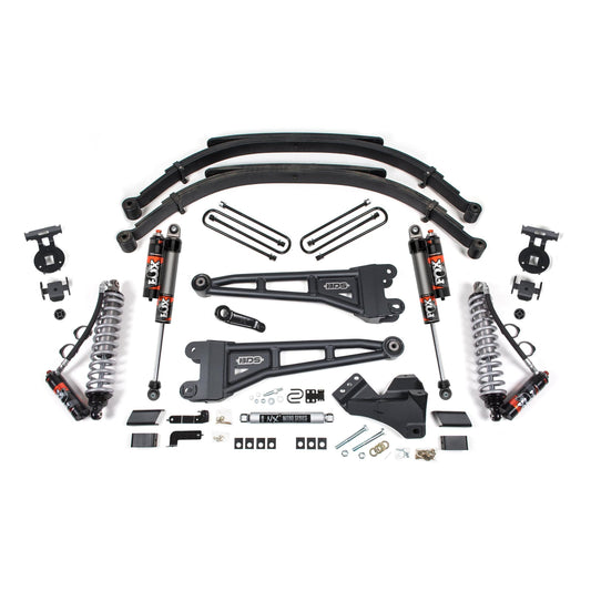 BDS Suspension | 5 Inch Lift Kit w/ Radius Arm FOX 2.5 Coil-Over Conversion Performance Elite Ford F250/F350 Super Duty 23-24 4WD Diesel Leaf Springs 2.5 Performance Elite | BDS2211FPE