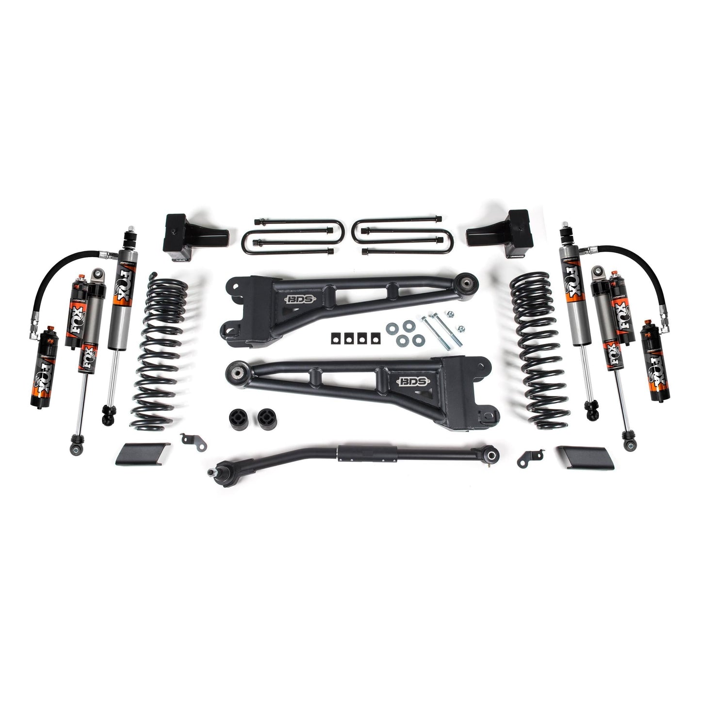 BDS Suspension | 2.5 Inch Lift Kit w/ Radius Arm Ford F250/F350 Super Duty 17-19 4WD Diesel Fox 2.5 Performance Elite Shocks | BDS2231FPE