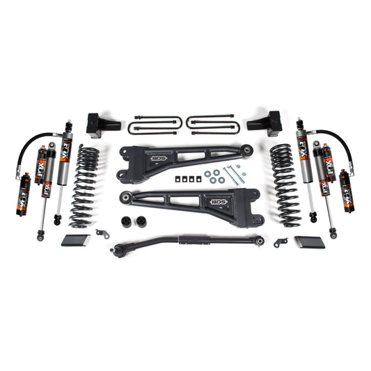 BDS Suspension | 2.5 Inch Lift Kit w/ Radius Arm Ford F250/F350 Super Duty 17-19 4WD Diesel Fox 2.5 Performance Elite Shocks | BDS2231FPE