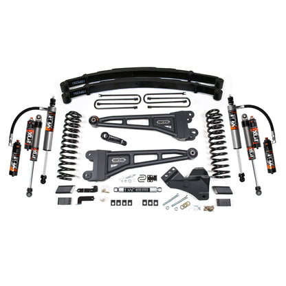 BDS Suspension | 4 Inch Lift Kit w/ Radius Arm Ford F250/F350 Super Duty 17-19 4WD Diesel Leaf Springs Fox 2.5 Performance Elite Shocks | BDS2233FPE
