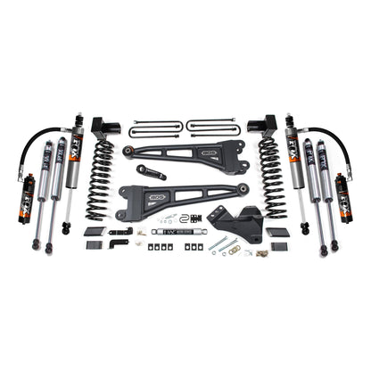 BDS Suspension | 5 Inch Lift Kit w/ Radius Arm Ford F250/F350 Super Duty 23-24 4WD Gas 5 Inch Block with 2 Leaf Main Fox 2.5 Performance Elite | BDS2243FPE