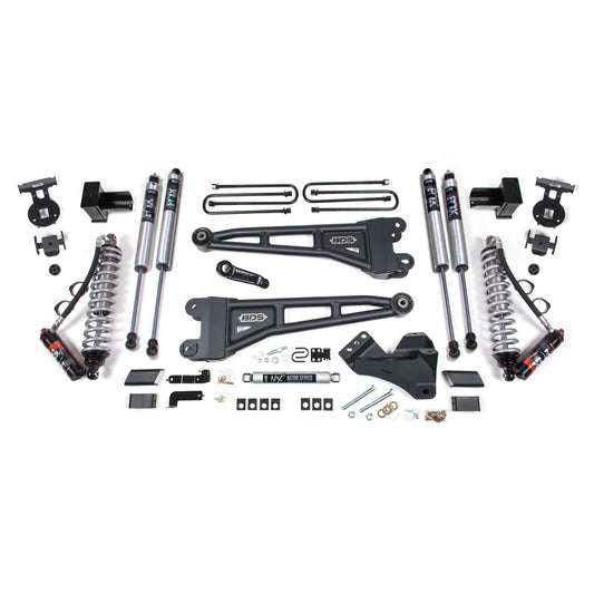 BDS Suspension | 5 Inch Lift Kit w/ Radius Arm FOX 2.5 Coil-Over Conversion Performance Elite Ford F250/F350 Super Duty 23-24 4WD Diesel Block without Overload 2.5 Performance Elite  | BDS2244FPE