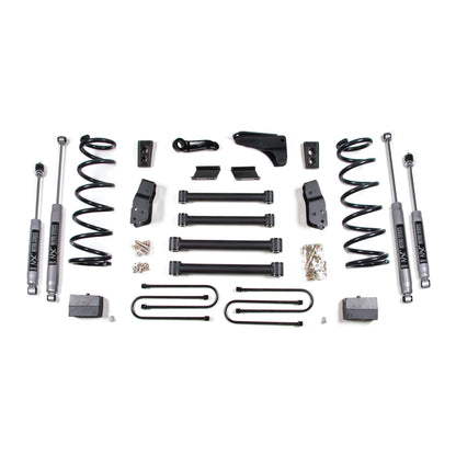 BDS Suspension | 6 Inch Lift Kit Dodge Ram 1500 Mega Cab 06-07 4WD Leaf Springs 3.5 Inch Axle Fox 2.0 Performance | BDS228FS