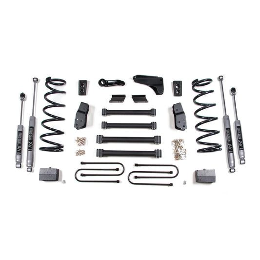 BDS Suspension | 6 Inch Lift Kit Dodge Ram 1500 Mega Cab 06-07 4WD Leaf Springs 3.5 Inch Axle Fox 2.0 Performance | BDS228FS