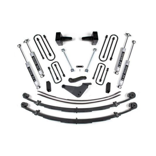 BDS Suspension | 6 Inch Lift Kit Ford Excursion 00-05 4WD Block Kit and Add A Leaf Fox 2.0 Performance | BDS302FS