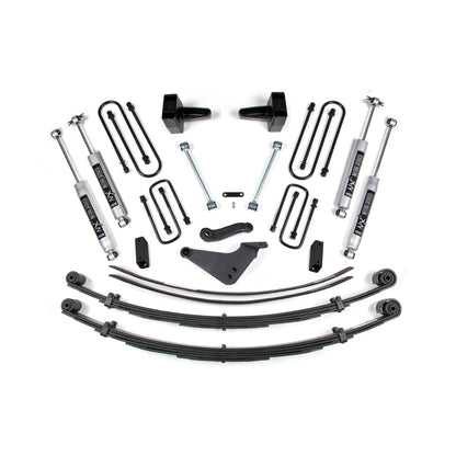 BDS Suspension | 6 Inch Lift Kit Ford Excursion 00-05 4WD Block Kit and Add A Leaf NX2 Nitro | BDS302H