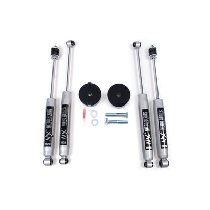 BDS Suspension | 2 Inch Leveling Kit Coil Spacer Ford F250/F350 Super Duty 05-16 4WD With Fox 2.0 Performance Shocks | BDS326FS