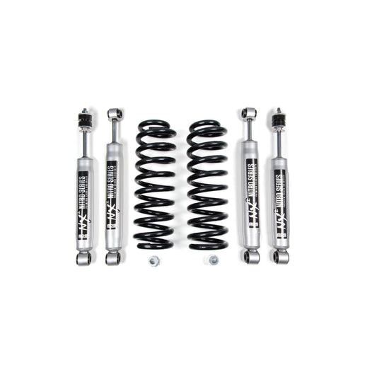 BDS Suspension | 2 Inch Leveling Kit Ford F150/Bronco 80-96 4WD Stock W/ NX2 Nitro Shocks | BDS359H