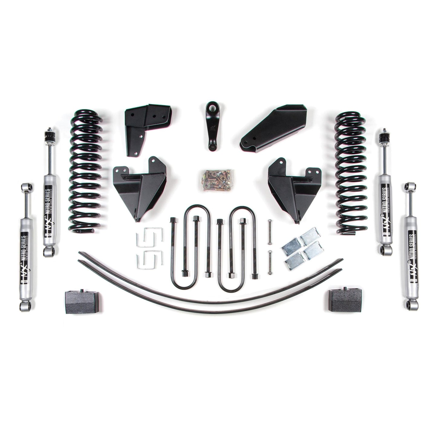 BDS Suspension | 6 Inch Lift Kit Ford F100/F150 80-96 2WD Standard Cab NX2 Nitro | BDS399H