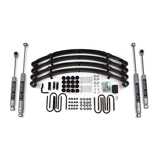 BDS Suspension | 2 Inch Lift Kit Jeep Wrangler YJ 87-95 NX2 Nitro Shocks | BDS408H