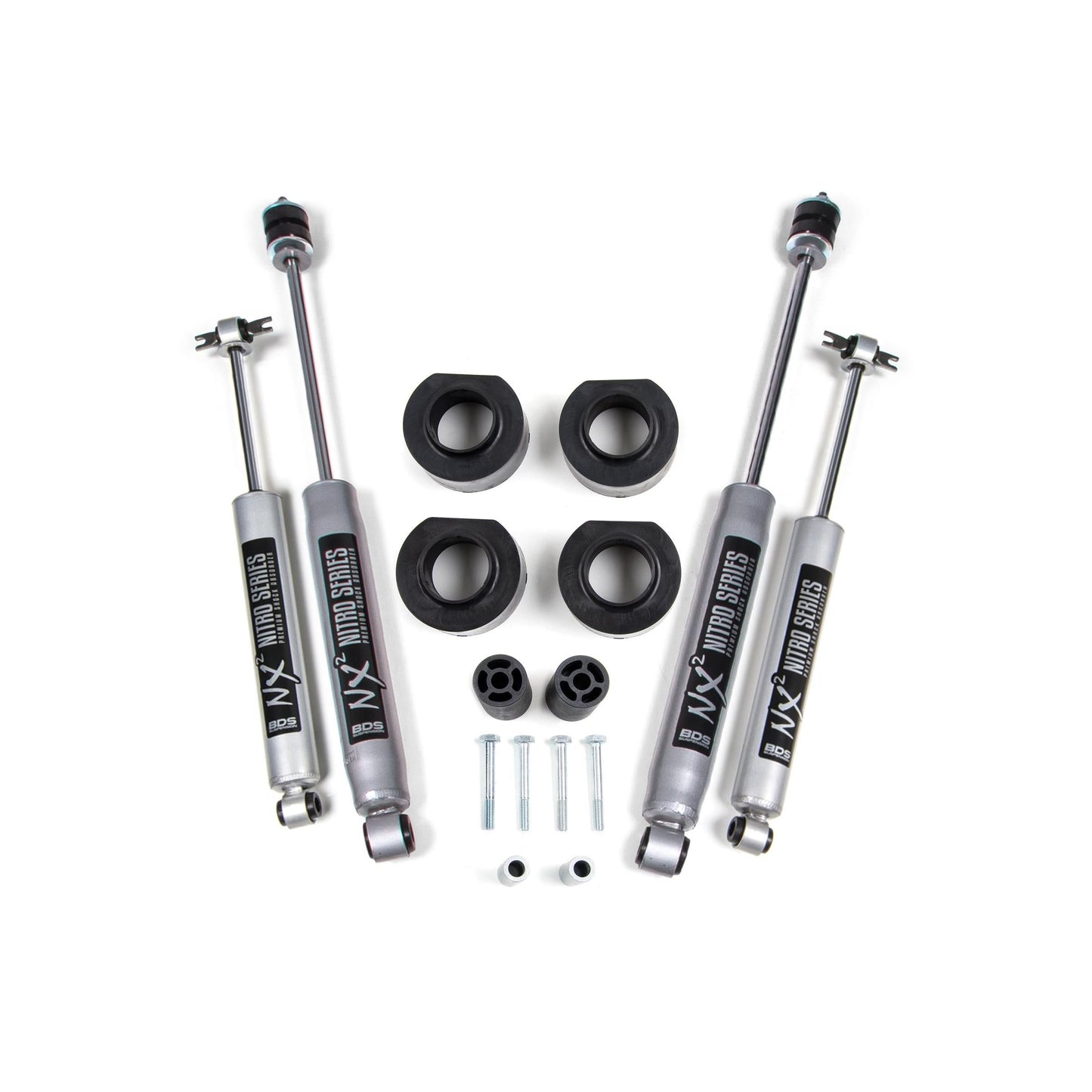 BDS Suspension | 1.75 Inch Lift Kit Jeep Wrangler TJ/LJ 97-06 / Fox 2.0 Performance Shocks | BDS416FS