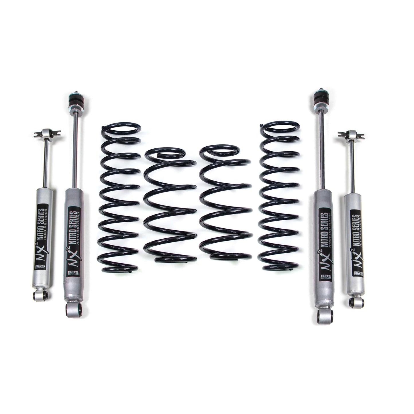 BDS Suspension | 2 Inch Lift Kit Jeep Wrangler TJ/LJ 97-06 Fox 2.0 Performance Shocks | BDS417FS