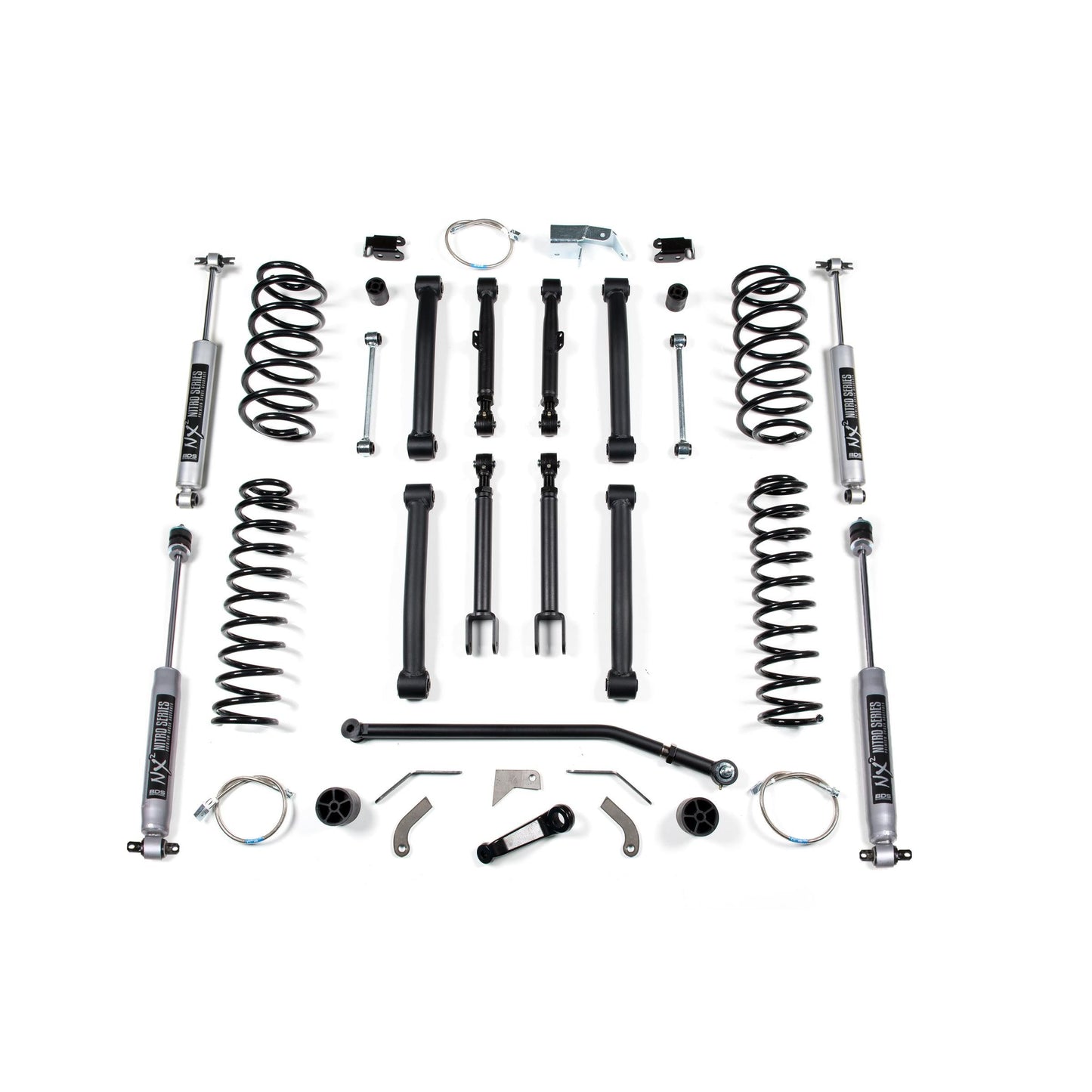 BDS Suspension | 4.5 Inch Lift Kit Jeep Wrangler TJ/LJ 97-06 Fox 2.0 Performance Shocks | BDS422FS