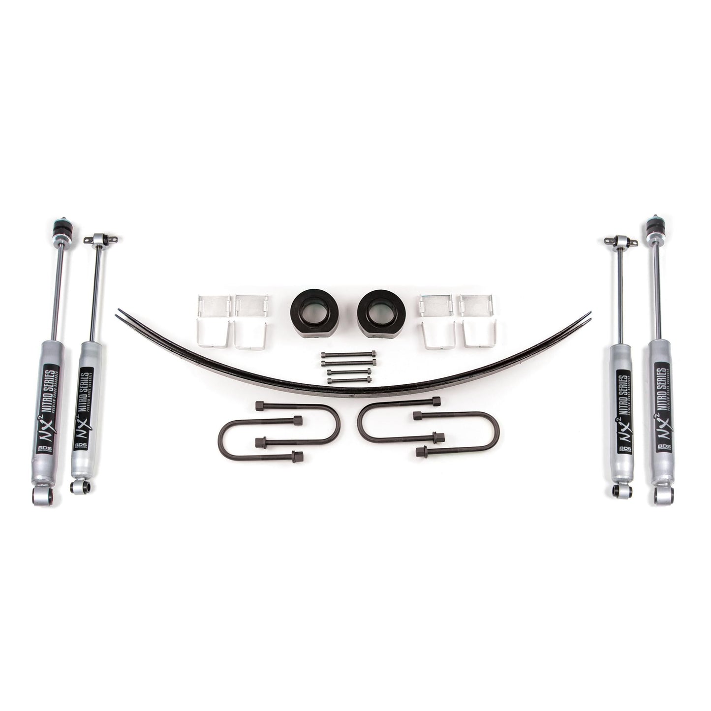 BDS Suspension | 1.75 Inch Lift Kit Jeep Cherokee XJ 84-01 Chrysler 8.25 Axle With Fox 2.0 Performance Shocks | BDS426FS