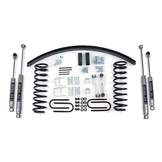 BDS Suspension | 3 Inch Lift Kit Jeep Cherokee XJ 84-01 Dana 35 Leaf Springs Fox 2.0 Performance | BDS433FS