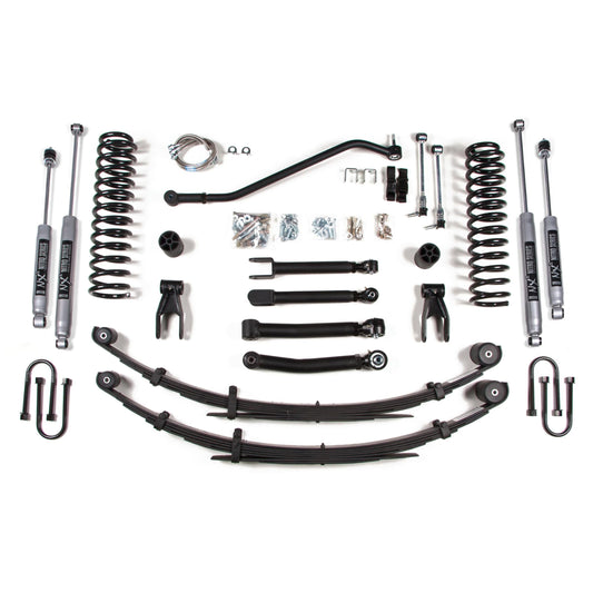 BDS Suspension | 4.5 Inch Lift Kit Jeep Cherokee XJ 84-01 Chrysler 8.25 FOX 2.0 Performance | BDS434FS