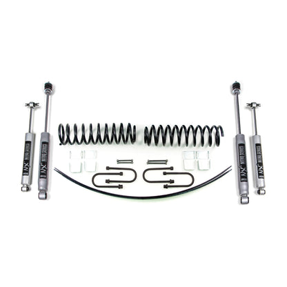 BDS Suspension | 2 Inch Lift Kit Jeep Comanche MJ 86-91 Dana 35 NX2 Nitro Shocks | BDS439H