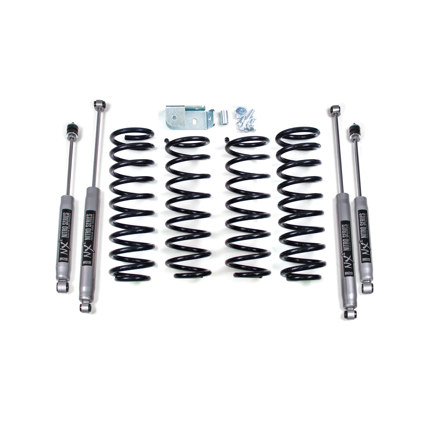 BDS Suspension | 2 Inch Lift Kit Jeep Grand Cherokee ZJ 93-98 Fox 2.0 Performance Shocks | BDS445FS
