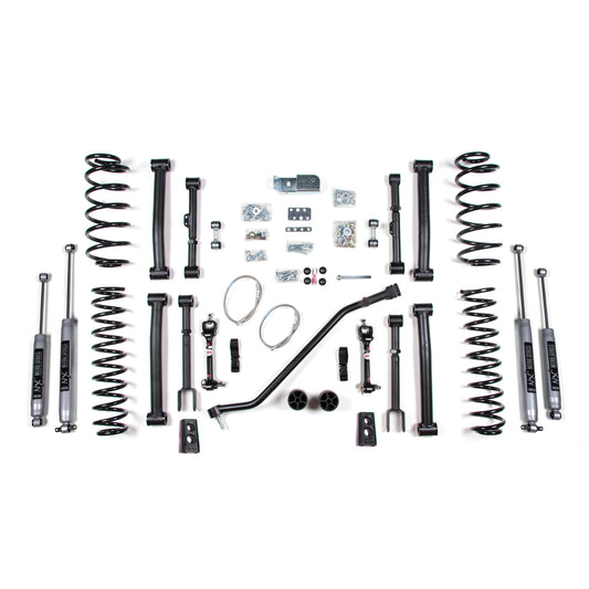 BDS Suspension | 4.5 Inch Lift Kit Jeep Grand Cherokee ZJ 93-98 Fox 2.0 Performance Shocks | BDS450FS