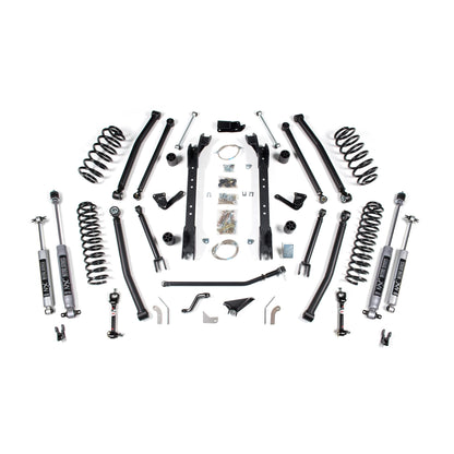BDS Suspension | 4.5 Inch Lift Kit Long Arm Conversion Jeep Wrangler TJ 97-06 NX2 Nitro | BDS477H