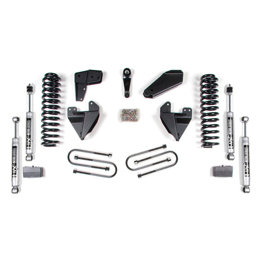 BDS Suspension | 4 Inch Lift Kit Ford F100/F150 80-96 4WD 2 Inch Block Kit NX2 Nitro | BDS501H