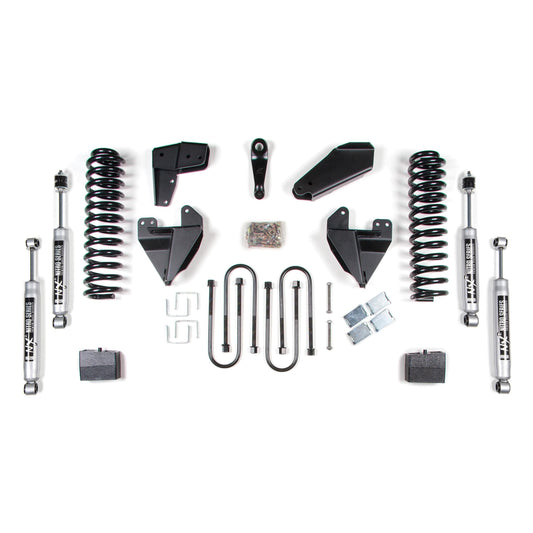 BDS Suspension | 6 Inch Lift Kit Ford F100/F150 80-96 4WD 4 Inch Block Kit NX2 Nitro | BDS507H
