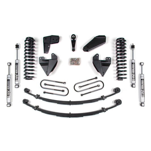 BDS Suspension | 6 Inch Lift Kit Ford F100/F150 80-96 4WD 6 Inch Leaf Springs NX2 Nitro | BDS511H