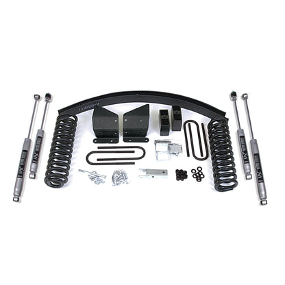 BDS Suspension | 6 Inch Lift Kit Ford Bronco 78-79 4WD Standard Front Shock Leaf Springs NX2 Nitro | BDS527H