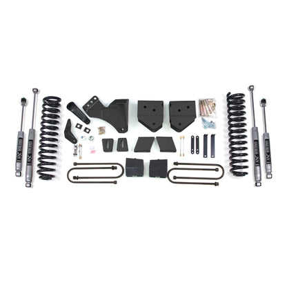 BDS Suspension | 6 Inch Lift Kit Ford F250/F350 Super Duty 08-10 4WD Gas Leaf Springs NX2 Nitro | BDS550H