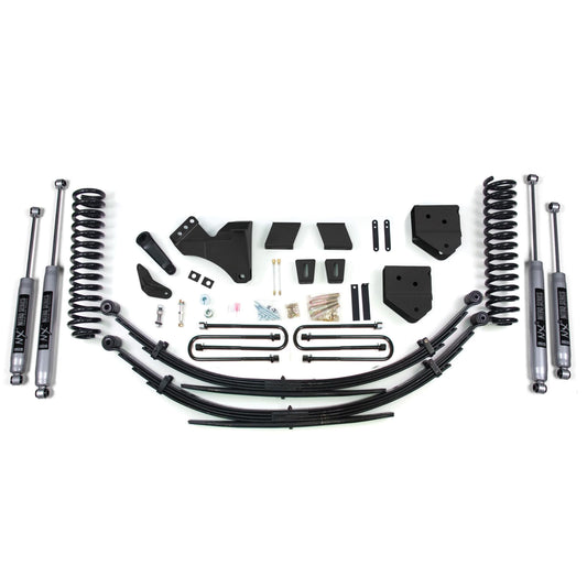 BDS Suspension | 6 Inch Lift Kit Ford F250/F350 Super Duty 11-16 4WD Gas Factory 3 Inch Rear Blocks FOX 2.0 Performance | BDS585FS