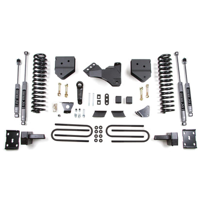 BDS Suspension | 4 Inch Lift Kit Ford F250/F350 Super Duty 11-16 4WD Diesel Leaf Springs Fox 2.0 Performance Shocs | BDS592FS