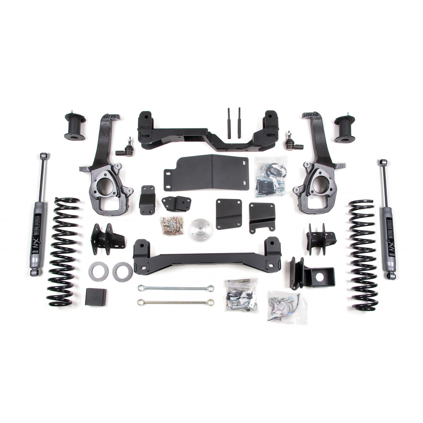 BDS Suspension | 6 Inch Lift Kit Dodge Ram 1500 09-11 4WD 5 Inch Coil Springs FOX 2.0 Performance | BDS622FS