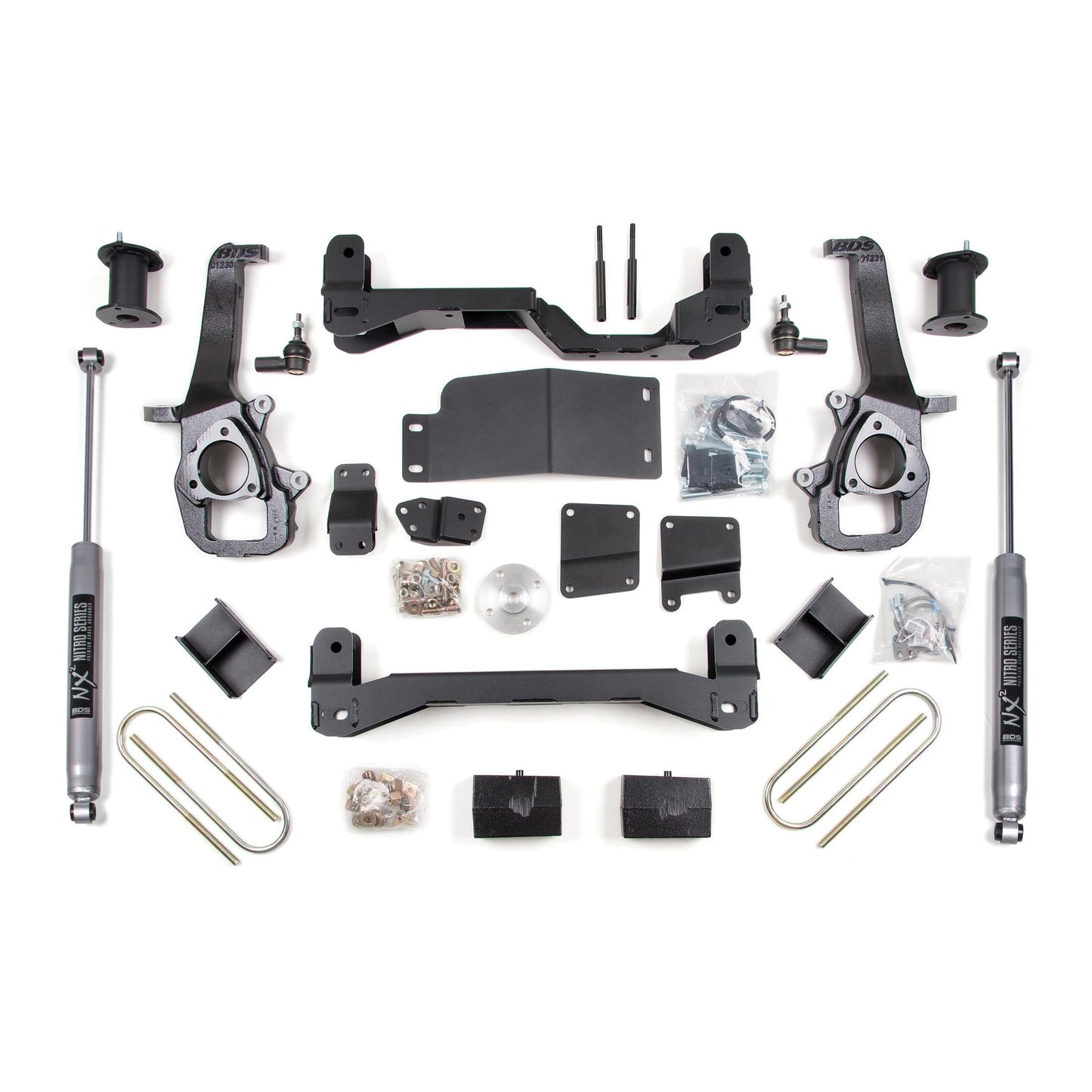 BDS Suspension | 6 Inch Lift Kit Dodge Ram 1500 06-08 4WD Fox 2.0 Performance Shocks | BDS624FS