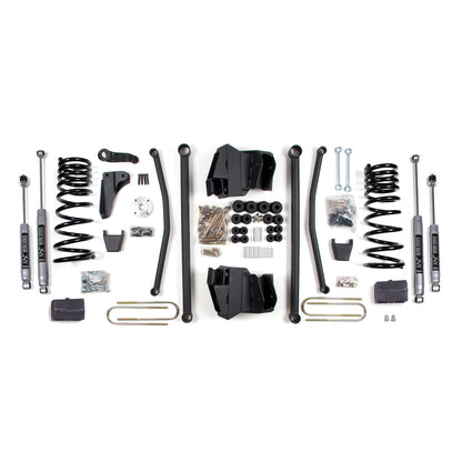 BDS Suspension | 8 Inch Lift Kit Long Arm Dodge Ram 2500 09-13 4WD Diesel Block Kit 3.5 Inch Axle NX2 Nitro | BDS630H