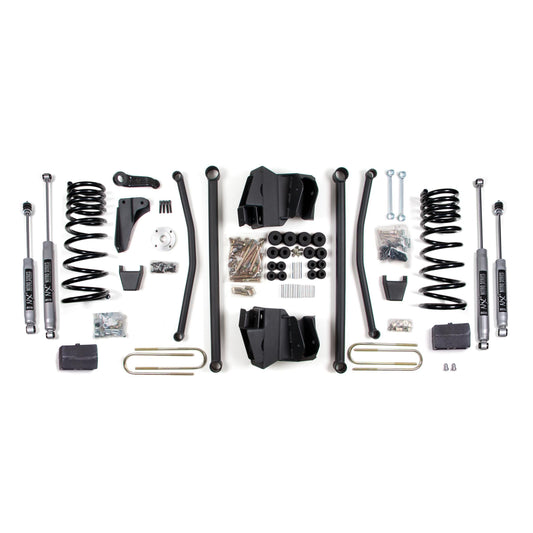 BDS Suspension | 8 Inch Lift Kit Long Arm Dodge Ram 2500 09-13 4WD Diesel Block Kit 3.5 Inch Axle NX2 Nitro | BDS630H