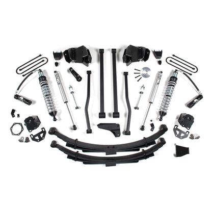 BDS Suspension | 8 Inch Lift Kit 09-13 Ram Coil Over Long Arm w/4 inch Axle Rear Block Kit Diesel With Fox Shocks | BDS632F
