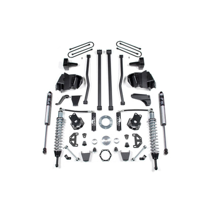 BDS Suspension | 6 Inch Lift Kit Long Arm & FOX 2.5 Coil-Over Conversion Dodge Ram 2500/3500 2008 4WD Fox 2.5 Performance Shocks Diesel Rear Leaf Springs Fox 2.5 Performance Shocks | BDS683F