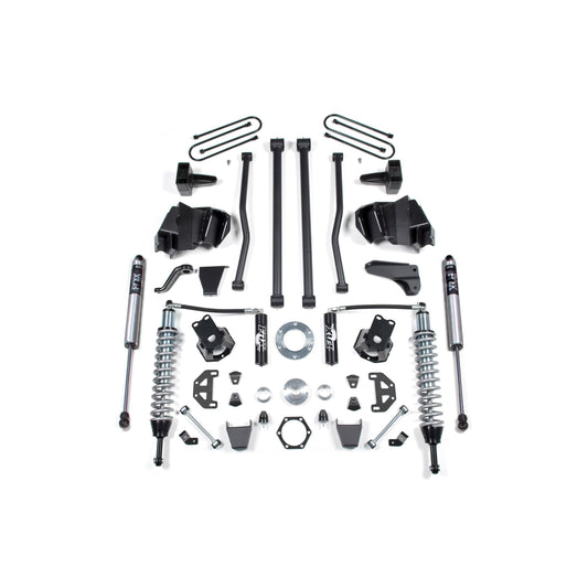 BDS Suspension | 6 Inch Lift Kit Long Arm & FOX 2.5 Coil-Over Conversion Dodge Ram 2500/3500 2008 4WD Fox 2.5 Performance Shocks Diesel Rear Leaf Springs Fox 2.5 Performance Shocks | BDS683F