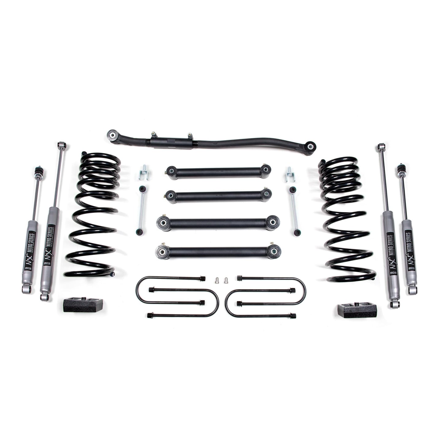 BDS Suspension | 3 Inch Lift Kit Dodge Ram 2500 03-13 & 3500 03-12 4WD Gas 4 Inch Axle Fox 2.0 Performance Shocks | BDS692FS