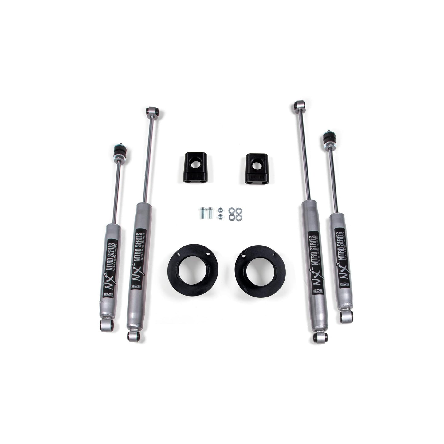 BDS Suspension | 2 Inch Leveling Kit Ram 3500 13-24 4WD Fox 2.0 Performance Shocks | BDS694FS