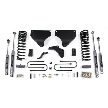 BDS Suspension | 4 Inch Lift Kit Ram 3500 13-18 4WD Diesel 3 Inch Block Fox 2.0 Performance | BDS696FS