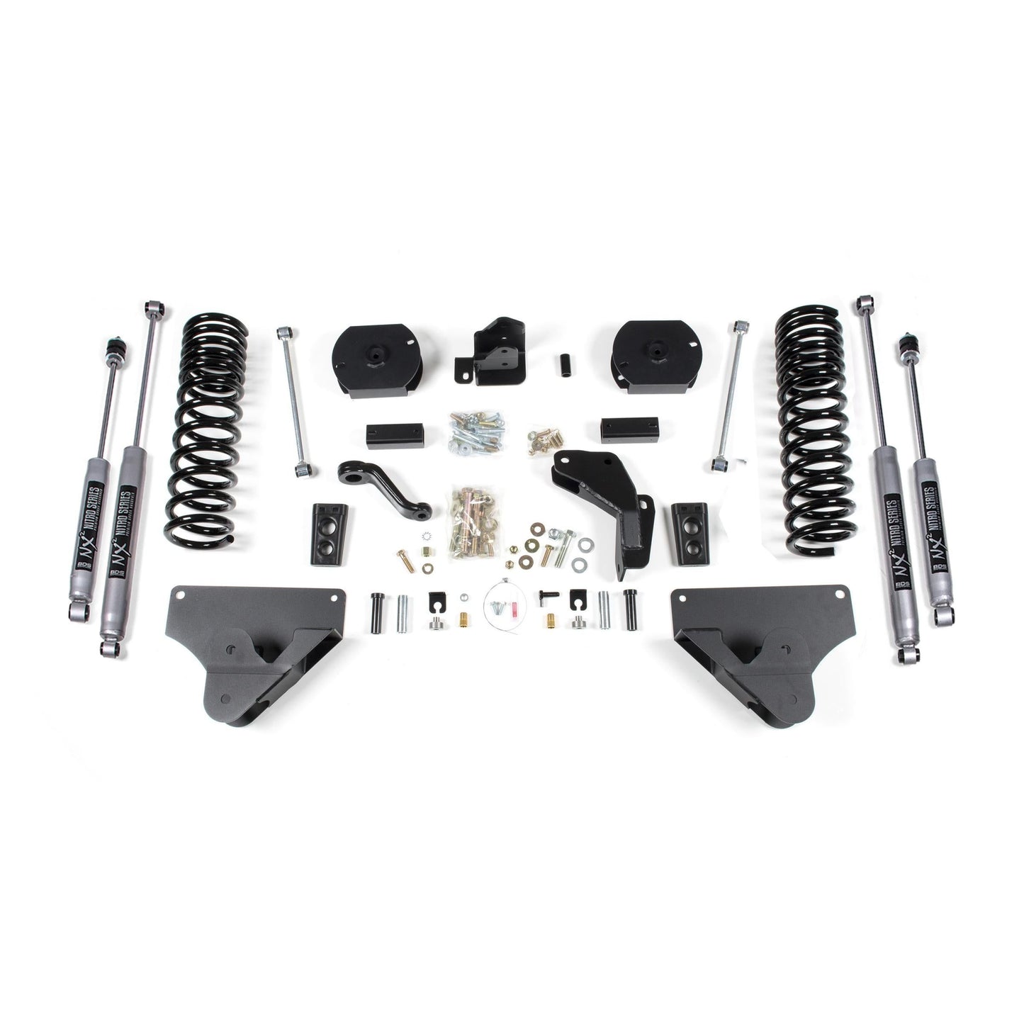 BDS Suspension | 4 Inch Lift Kit Ram 2500 14-18 4WD Diesel Coil Spacers Fox 2.0 Performance Shocks | BDS698FS