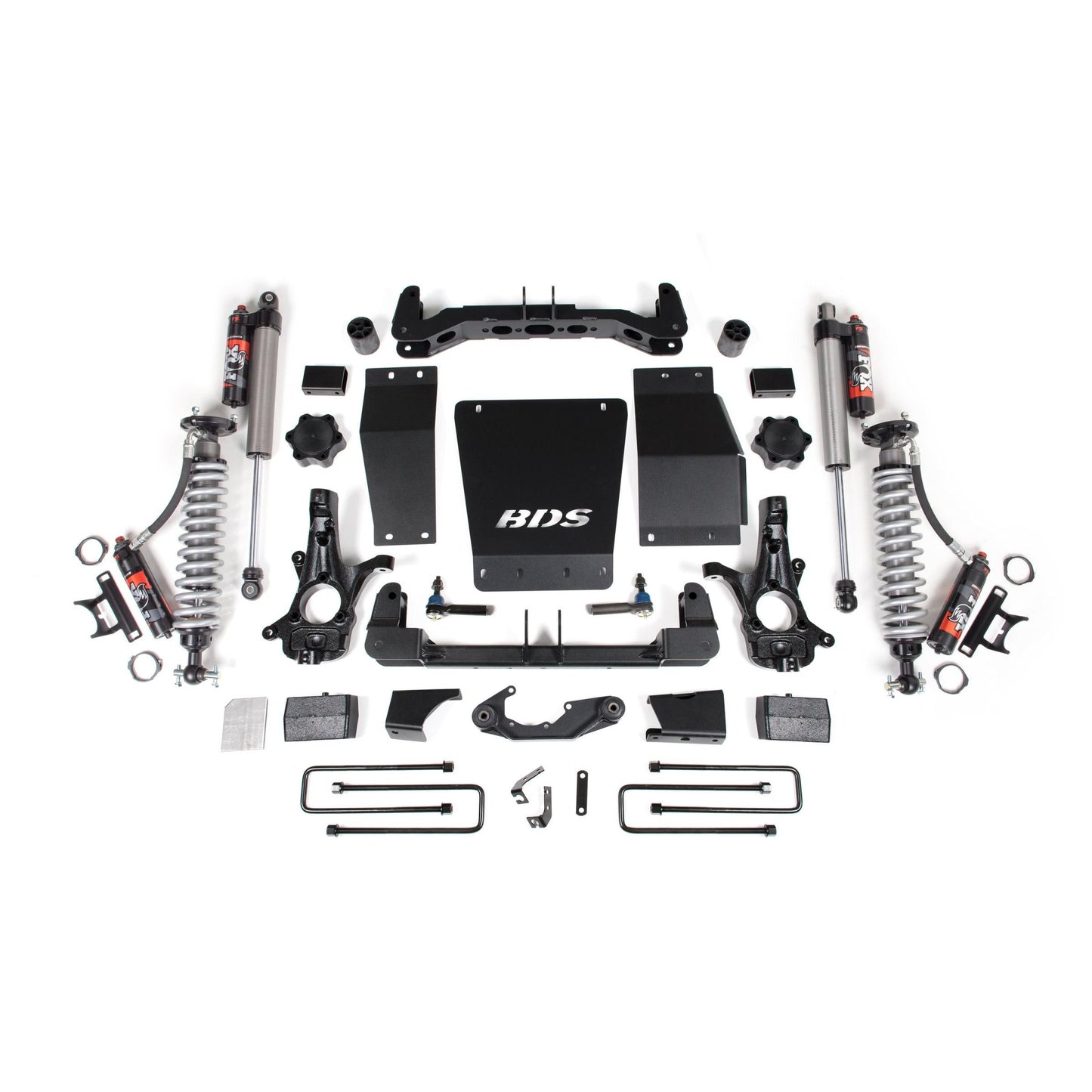 BDS Suspension | 4 Inch Lift Kit FOX 2.5 Performance Elite Block Kit Cast Steel Coil-Over 14-18 Silverado/Sierra 1500 4WD | BDS712PES