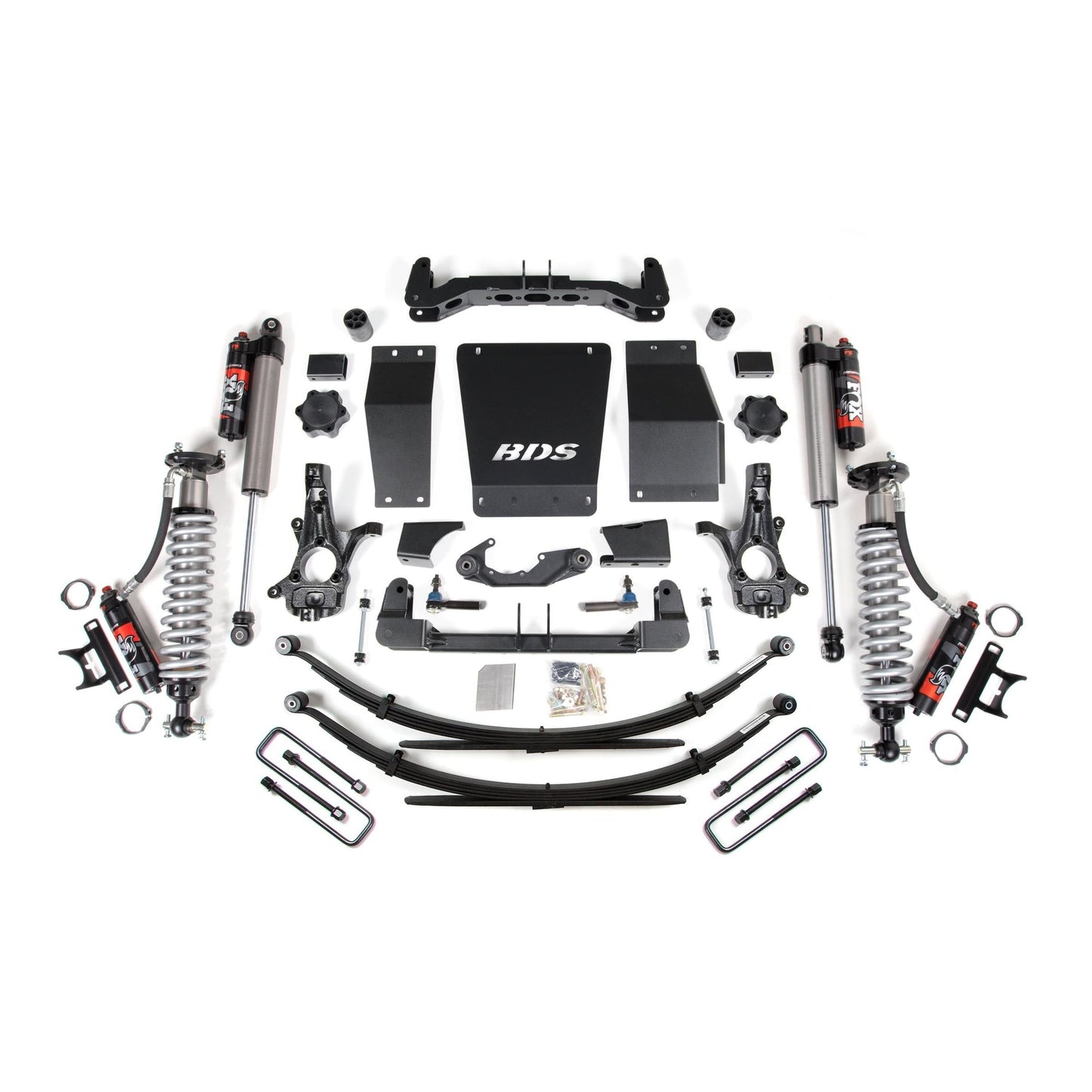 BDS Suspension | 6 Inch Lift Kit FOX 2.5 Performance Elite Leaf Springs Coil-Over Cast Steel 14-18 Silverado/Sierra 1500 4WD BDS Suspension | BDS717PES