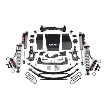 BDS Suspension | 6 Inch Lift Kit FOX 2.5 Performance Elite Leaf Springs Coil-Over Cast Steel 14-18 Silverado/Sierra 1500 4WD BDS Suspension | BDS717PES
