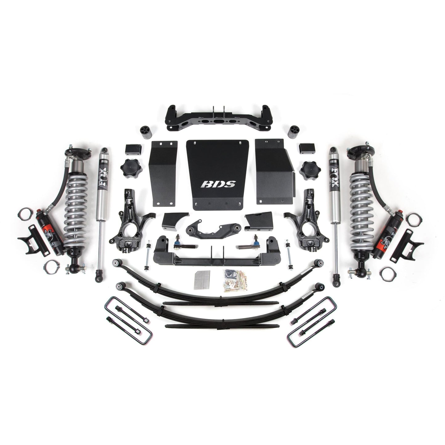 BDS Suspension | 6 Inch Lift Kit FOX 2.0 Performance Leaf Springs Coil-Over Aluminum/Stamped Steel 14-18 Silverado/Sierra 1500 4WD BDS Suspension | BDS718PSS